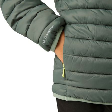 Дитяча зимова куртка Regatta Junior Hooded Marizion Dark Forrest Green