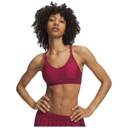 Спортивний бюстгальтер Under Armour UA Crossback Low Bra бордовий