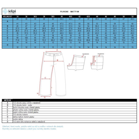 Жіночі штани Kilpi Matty-W