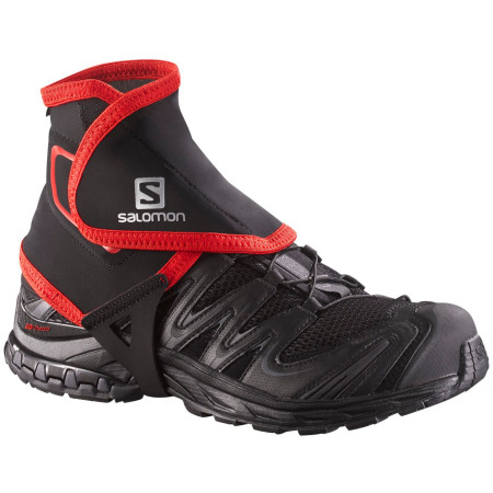 Бахіли Salomon Trail Gaiters High чорний/червоний Black