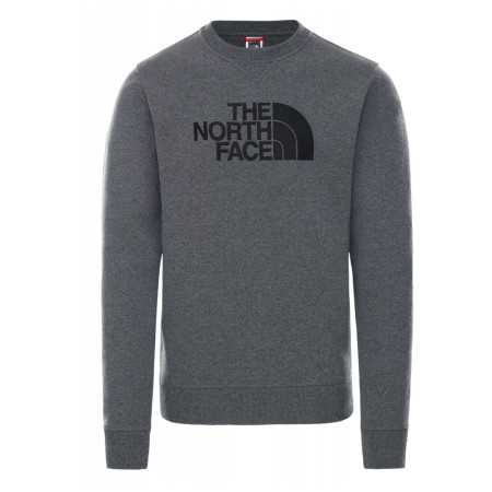 Чоловіча толстовка The North Face Drew Peak Crew сірий/чорний