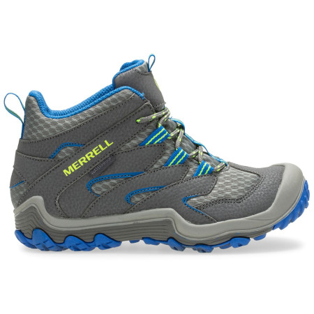 Дитячі черевики Merrell Chameleon 7 Mid Wp сірий grey/blue
