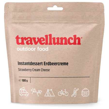 Десерт Travellunch Вершковий десерт з полуницею 100