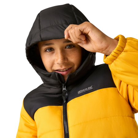 Дитяча зимова куртка Regatta Lofthouse Black/Mustard