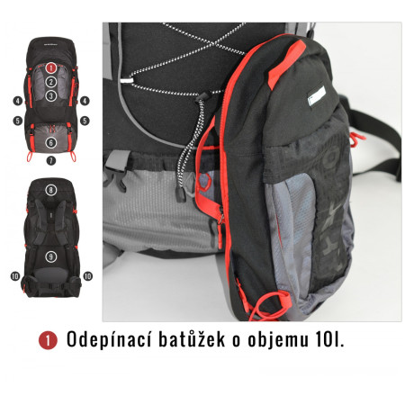 Рюкзак Husky Samont 60+10 L