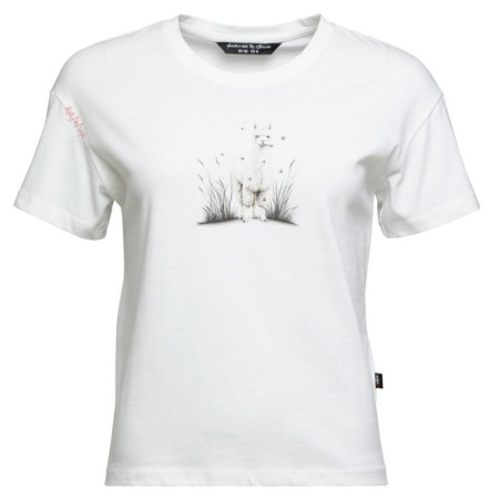 Жіноча футболка Chillaz Leoben Alpaca Meadow білий white