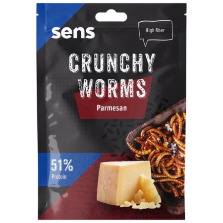 Їстівні черв'яки Sens Kořenění červíci - Parmazan 12 g