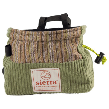 Мішечок для магнезії SIERRA Climbing Cube зелений/коричневий