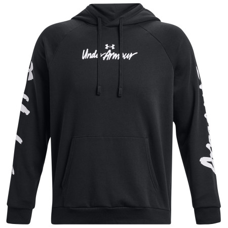 Чоловіча толстовка Under Armour Rival Fleece Graphic HD чорний