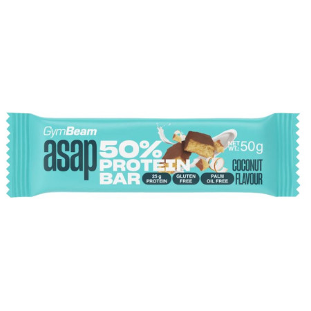 Протеїновий батончик GymBeam ASAP 50% Protein Bar