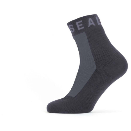 Непромокаючі шкарпетки SealSkinz Dunton 2023 чорний/сірий black/grey