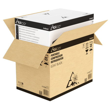 Компресорний холодильник Yolco GCX47