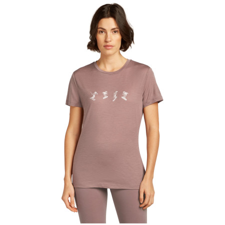 Жіноча футболка Icebreaker Women Merino 150 Tech Lite SS Tee Snow Day