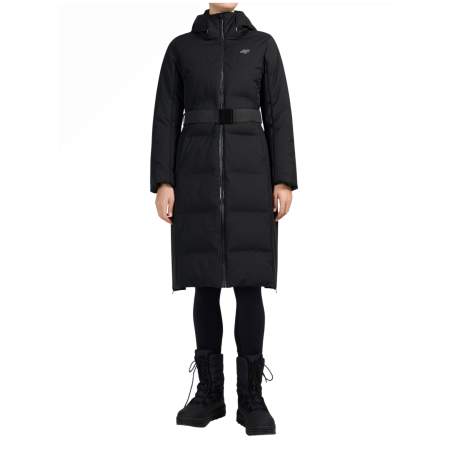 Жіноче зимове пальто 4F Down Jacket F0930 чорний Deep Black