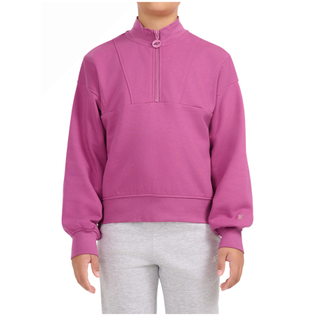 Дитяча толстовка 4F Sweatshirt F2701 Violet рожевий Violet