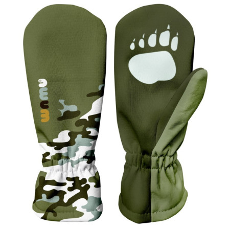 Дитячі софтшелові рукавички WAMU Khaki хакі KHAKI