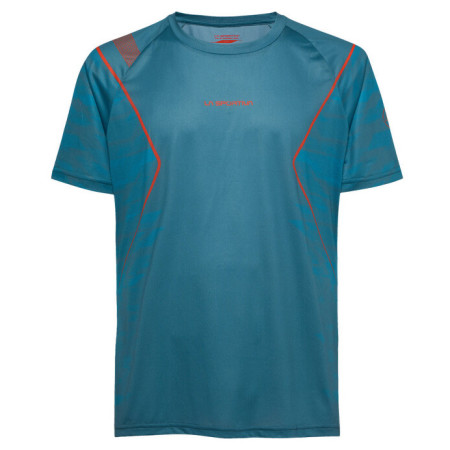 Чоловіча футболка La Sportiva Pacer T-Shirt M темно-синій Hurricane/Tropic Blue