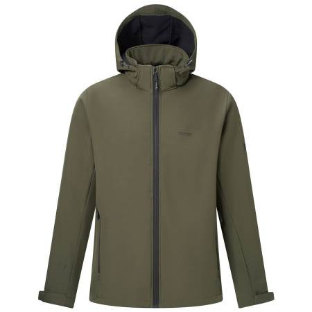 Чоловіча софтшелова куртка Regatta Denvo хакі Dark Khaki