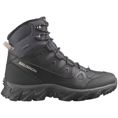 Жіночі зимові черевики Salomon Outsnow Gore-Tex сірий Nine Iron / Black / Etherea