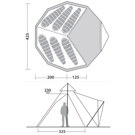 Спальня Robens Inner tent Chinook Ursa