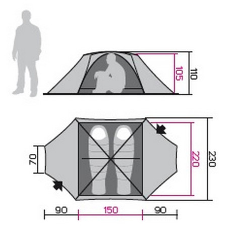 Намет Hannah Covert 2 WS