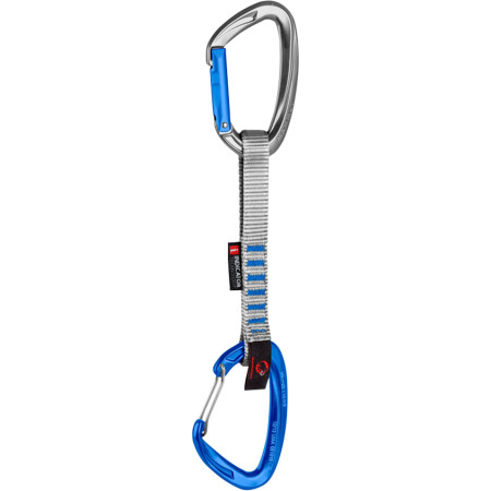 Відтяжка Mammut Crag Indicator Straight/Wire срібний/синій Silver/Ultramarine