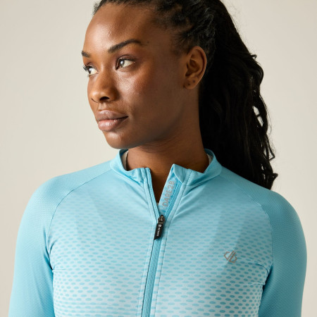 Жіноча велофутболка Dare 2b Lightnint short sleeve printed jersey