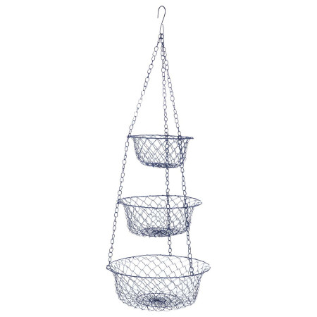 Органайзер Bo-Camp Hanging baskets 3-level синій metal blue