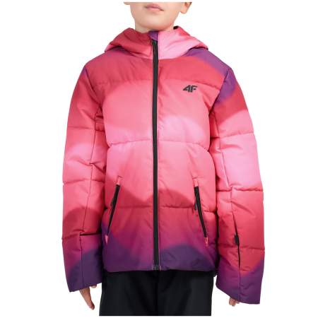 Дитяча зимова куртка 4F Technical Jacket F1198 Multicolour рожевий Multicolour 1 Allover