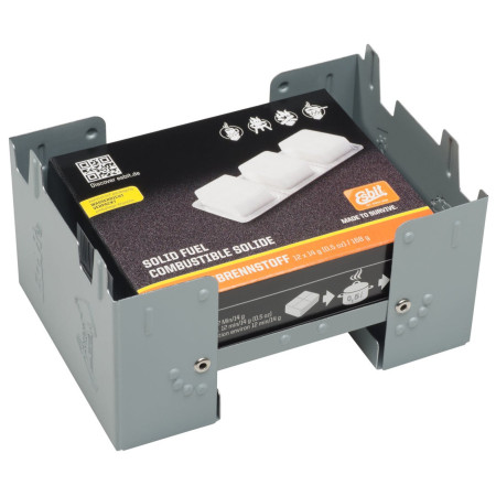 Спиртовий пальник Esbit Pocket Stove 12 x 14 g срібний silver