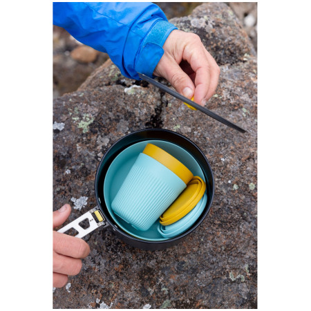 Набір посуду Sea to Summit Frontier UL One Pot Cook Set 2P 5 Piece