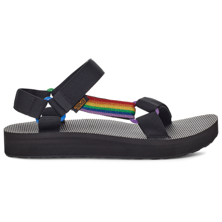 Жіночі сандалі Teva Midform Universal Pride чорний