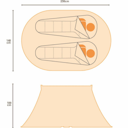 Намет Regatta Malawi 2 (Print)