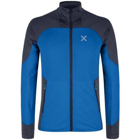 Чоловіча функціональна толстовка Montura Rise Maglia синій B.Blue/Graphite Blue