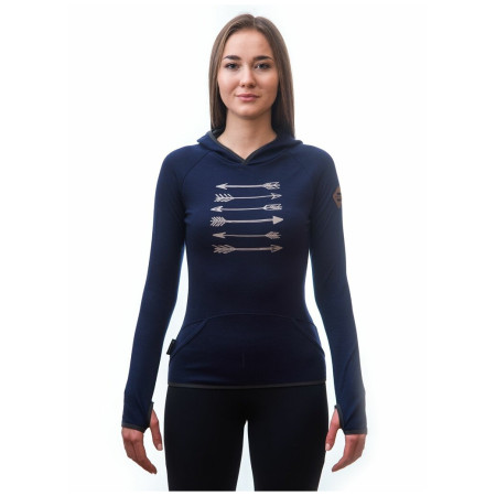 Жіноча толстовка Sensor Merino Upper Arrows