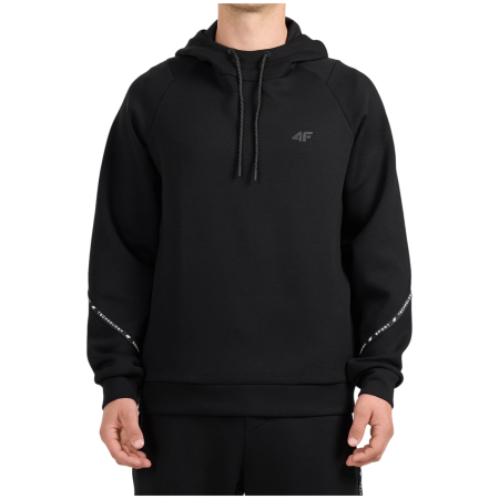 Чоловіча толстовка 4F Sweatshirt M2726 чорний Deep Black