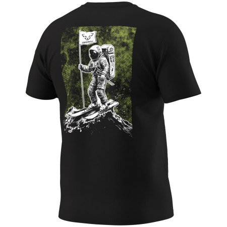 Чоловіча футболка Dynafit Back Graphic Co T-Shirt M чорний 0911 - black out/SKIMONAUT