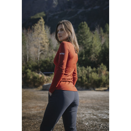Жіноча функціональна футболка Zulu Merino 160 Long
