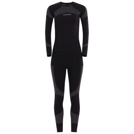 Термобілизна жіноча Fundango Seamless Baselayer Set чорний black