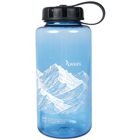 Пляшка Warg Peak Tritan Wide 1L синій blue