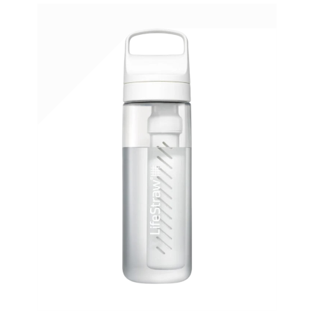 Фільтруюча пляшка LifeStraw Go 2.0 Water Filter Bottle 650 ml прозорий Clear