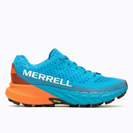 Жіночі кросівки Merrell Agility Peak 5 синій tahoe/tangerine