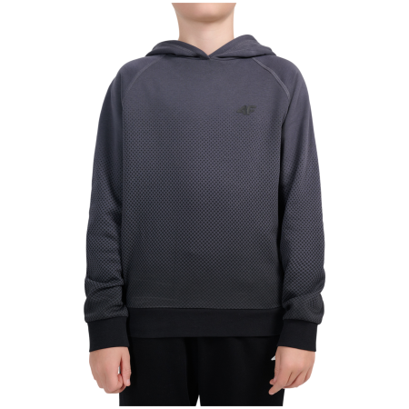Дитяча толстовка 4F Sweatshirt M2687 Multicolour 5 Allover чорний Multicolour 5 Allover