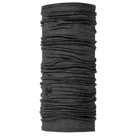 Багатофункціональний шарф Buff Merino Lightweight Neckwear темно-сірий Solid Grey