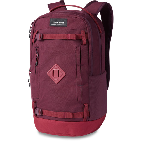 Batoh Dakine URBN Mission Pack 23L (2019) červená GARNET SHADOW
