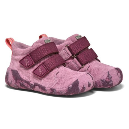 Дитяче взуття Affenzahn Prewalker Low Boot Leather Talky - Otter рожевий