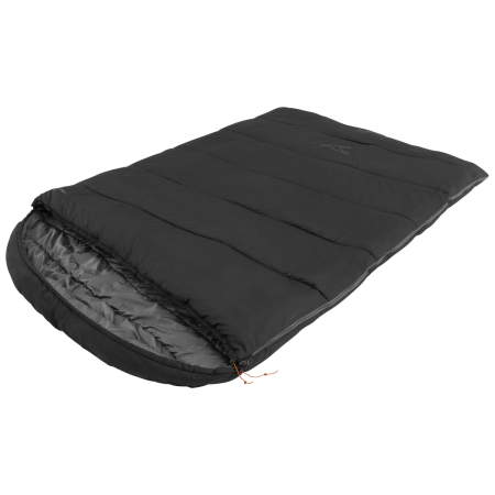 Спальний мішок Easy Camp Raven Square Double 5°C чорний/сірий