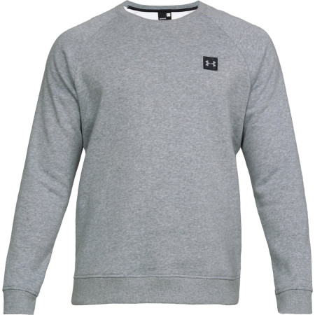 Pánská mikina Under Armour Rival Fleece Crew šedá Gray