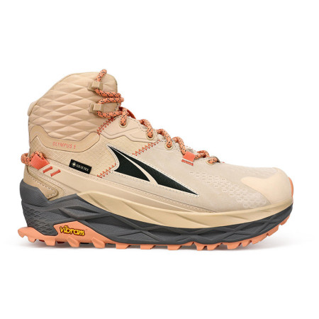 Жіночі туристичні черевики Altra Olympus 5 Hike Mid Gtx бежевий