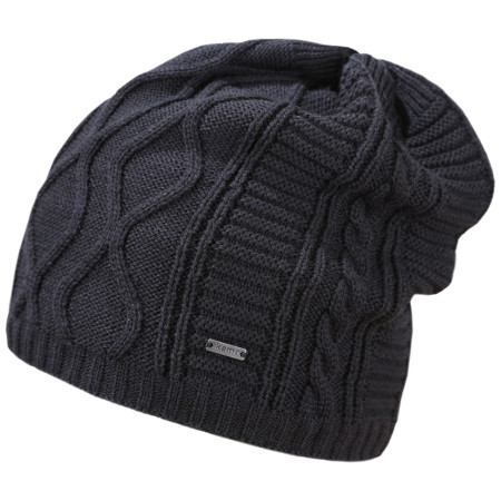 В'язана шапка Merino Kama A150 темно-сірий dark grey